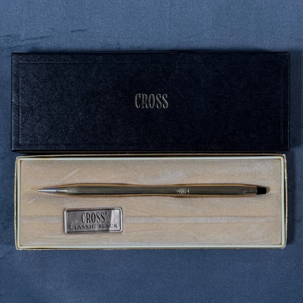 Cross Classic Century 1/20 10K Gold Filled Ballpoint Pen Made in USA w Box